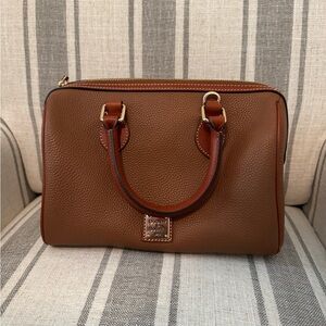 Dooney & Bourke Sorrento Barrel Satchel 25
Dark Caramel Limited Edition Color